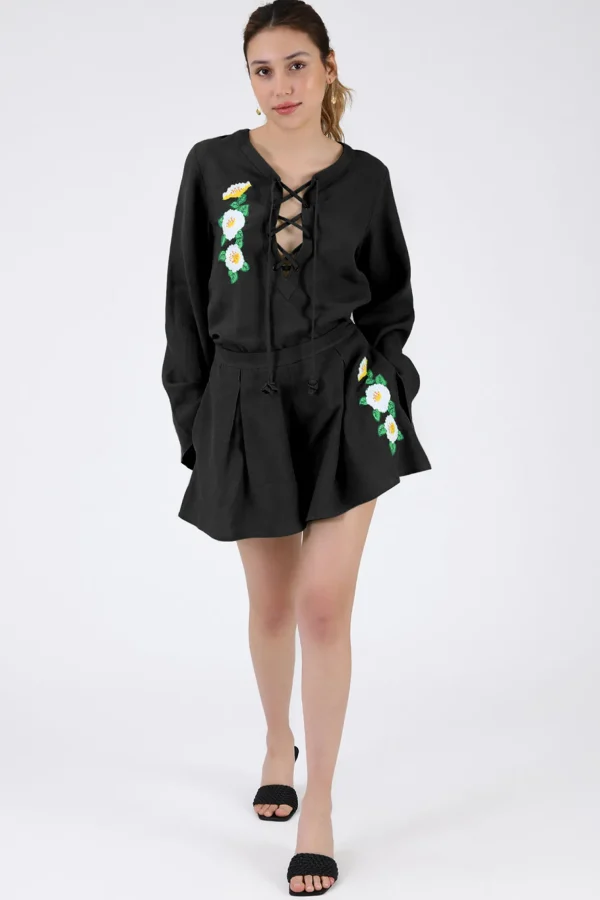 Fanm Mon AGWE SHORT SET
