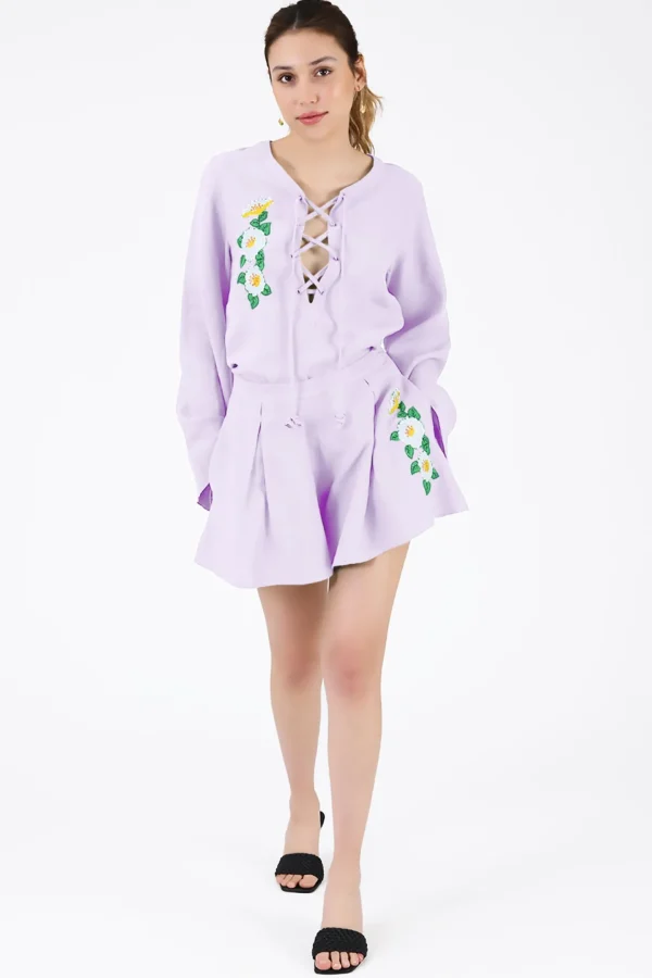 Fanm Mon AGWE SHORT SET