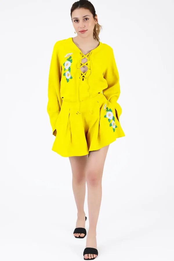 Fanm Mon AGWE SHORT SET
