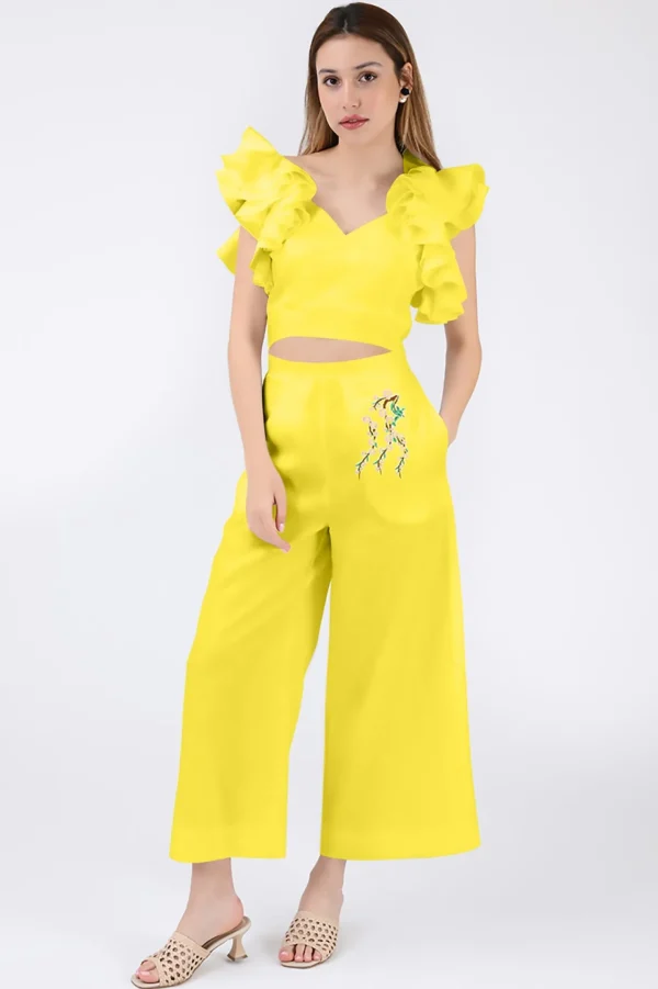 Fanm Mon BLANC PANT SET