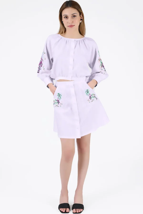Fanm Mon BRODERE SKIRT SET