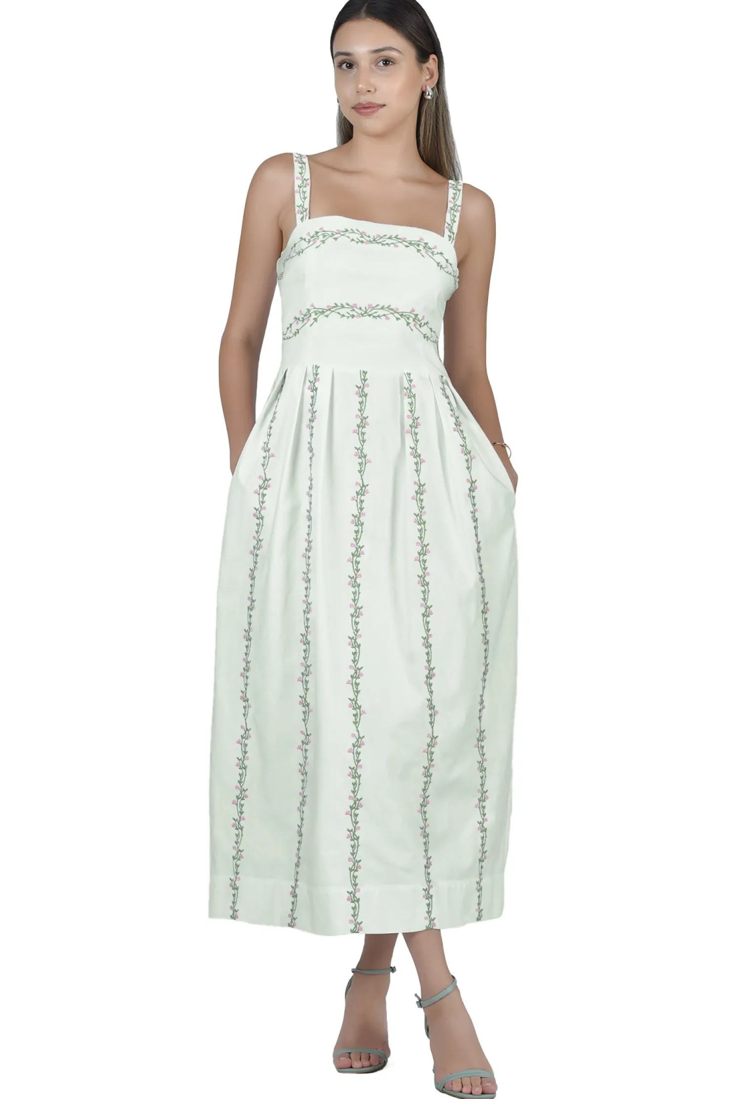 catherine_midi_dress_2.webp Fanm Mon CATHERINE MIDI DRESS