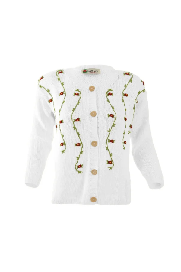 Fanm Mon CLEMATIS Cotton Cardigan