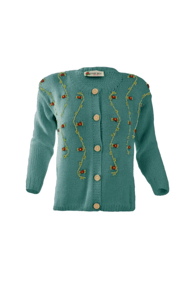 Fanm Mon CLEMATIS Wool Cardigan