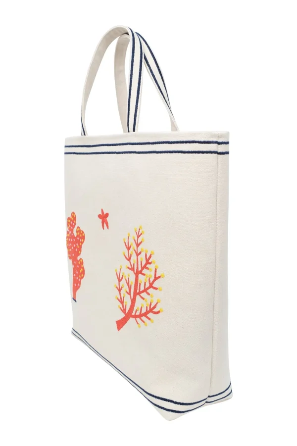 Fanm Mon CORAL TOTE BAG