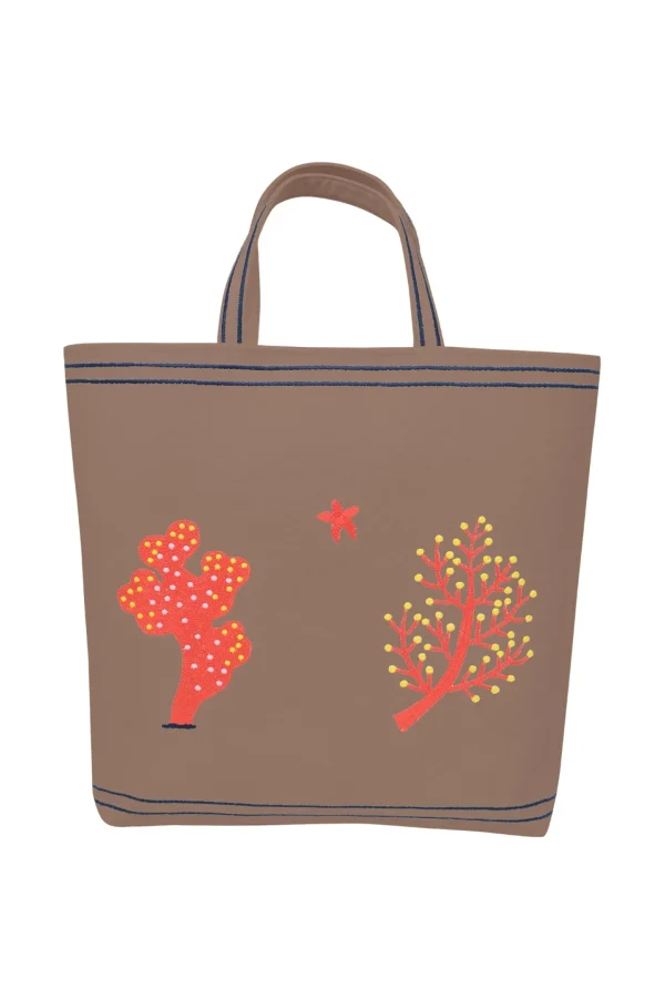 Fanm Mon CORAL TOTE BAG