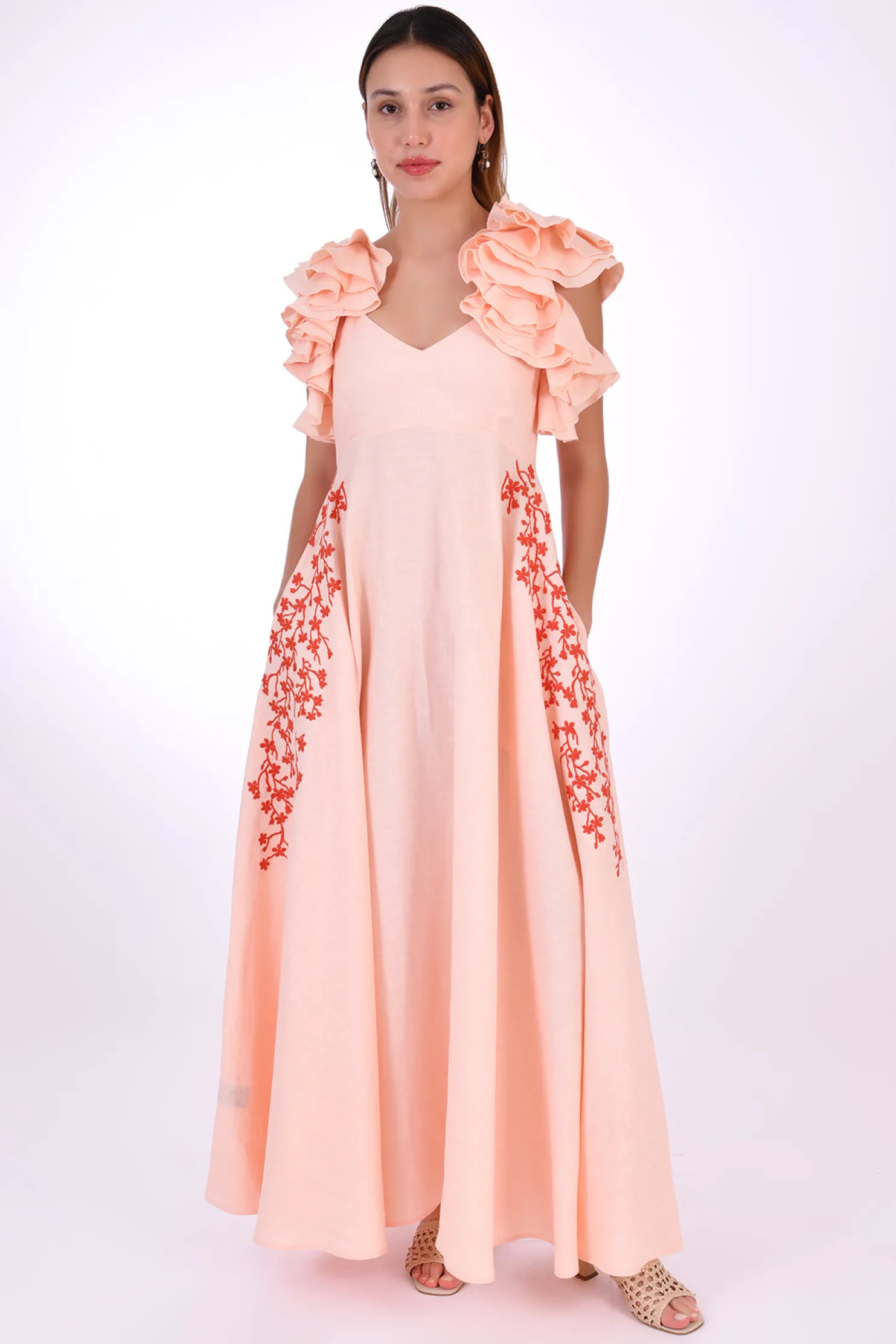 essen_maxi_dress_marassa__0.webp Fanm Mon ESSEN MAXI DRESS (Marassa Collection)