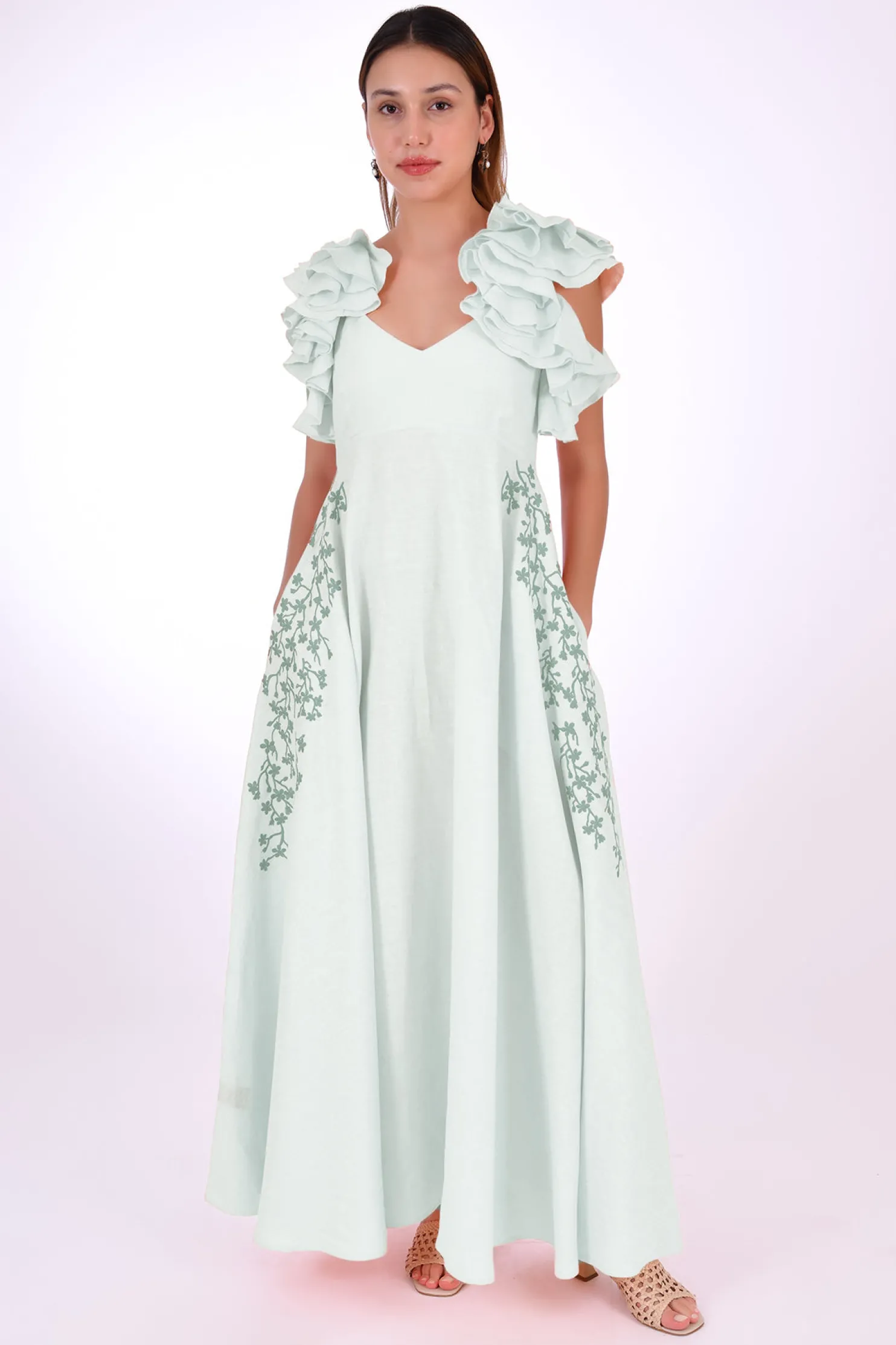 essen_maxi_dress_marassa__3.webp Fanm Mon ESSEN MAXI DRESS (Marassa Collection)