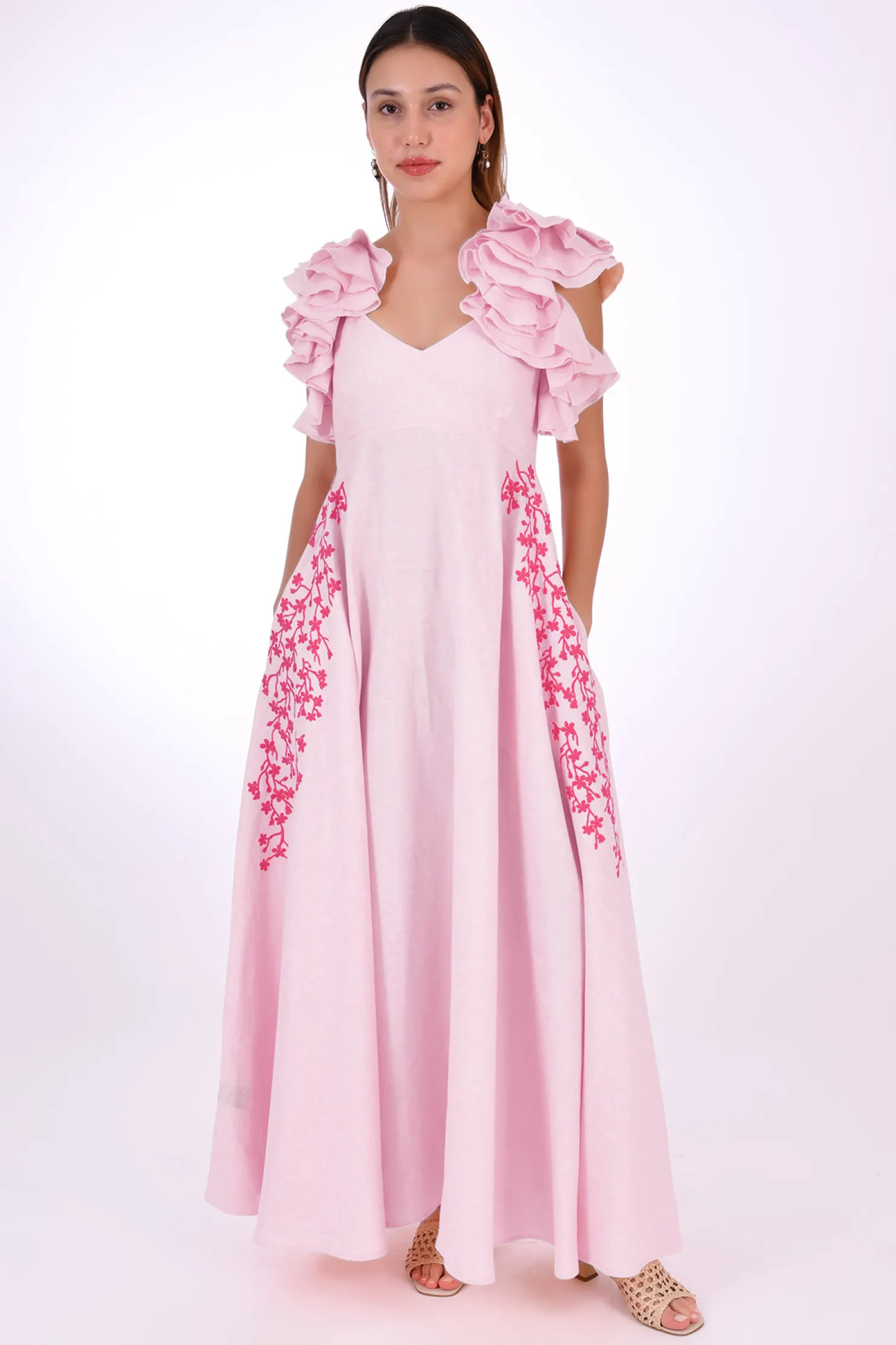 essen_maxi_dress_marassa__6.webp Fanm Mon ESSEN MAXI DRESS (Marassa Collection)