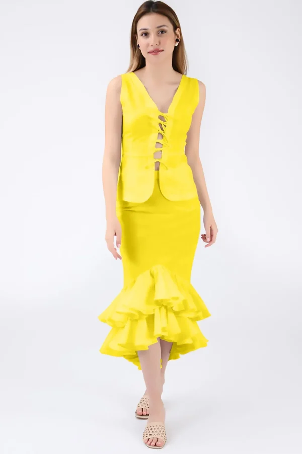 Fanm Mon FLAMEN SKIRT SET (Wanga Collection)