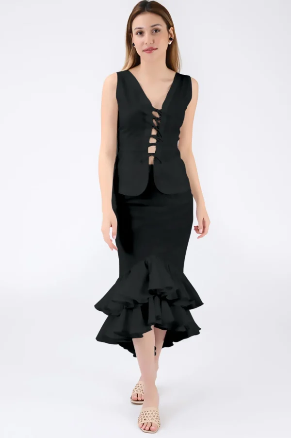 Fanm Mon FLAMEN SKIRT SET (Wanga Collection)