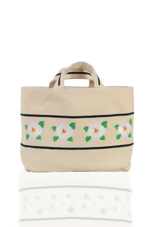 Fanm Mon MAGNOLIA MULTI Canvas Tote Bag