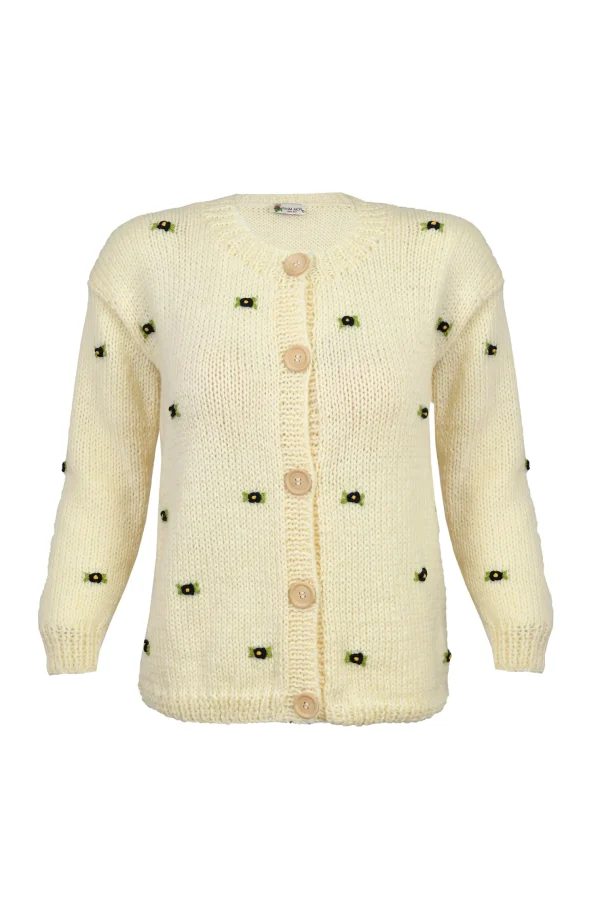 Fanm Mon MUSCARI Wool Cardigan