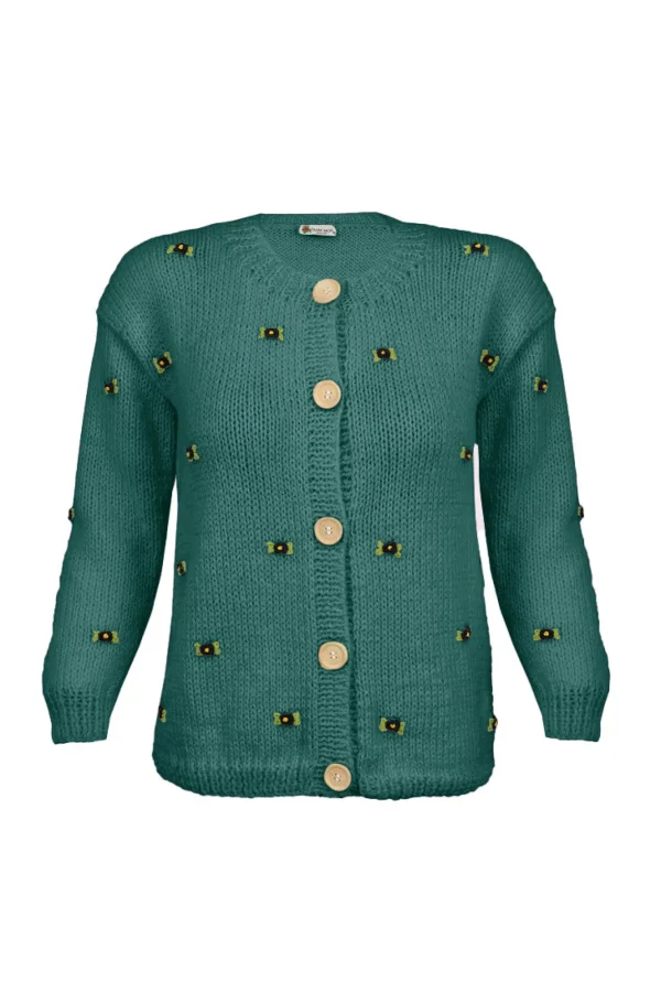Fanm Mon MUSCARI Wool Cardigan