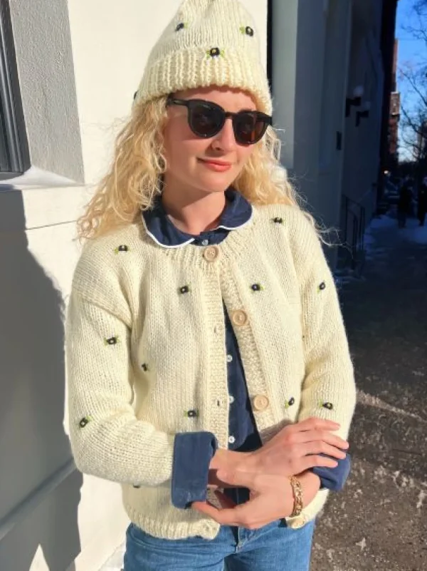 Fanm Mon MUSCARI Wool Cardigan