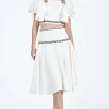 Fanm Mon SILVER SKIRT SET