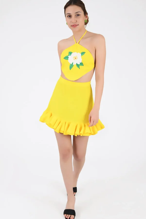 Fanm Mon SIMBI JAZZ THRILL SKIRT SET