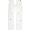 Fanm Mon WILD FLOWERS ROSE BLOOM Cotton Scarf