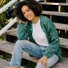 Fanm Mon WILD FLOWERS ROSE BLOOM Cotton Cardigan