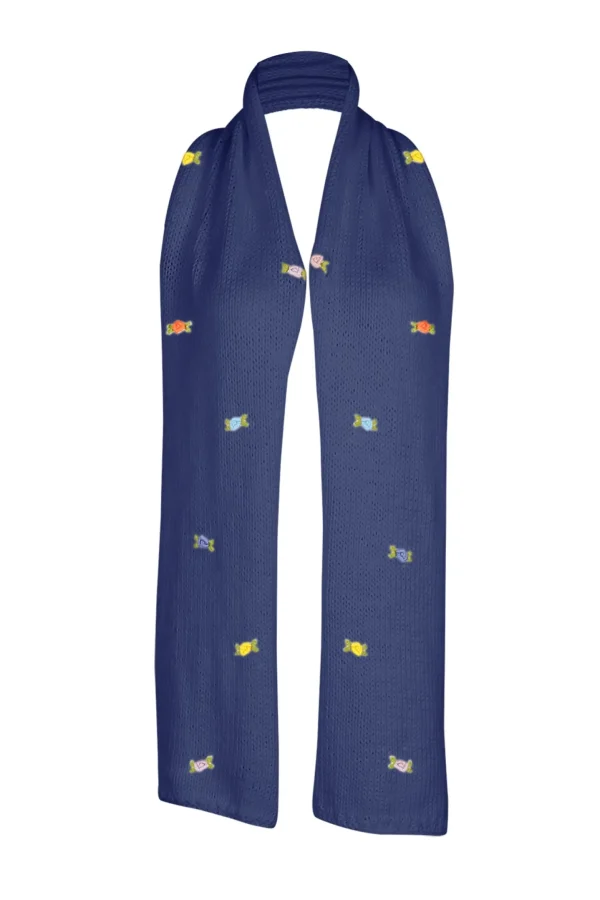 Fanm Mon WILD FLOWERS ROSE BLOOM Cotton Scarf