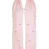 Fanm Mon WINTER BLOOM PINK ROSE Cotton Scarf