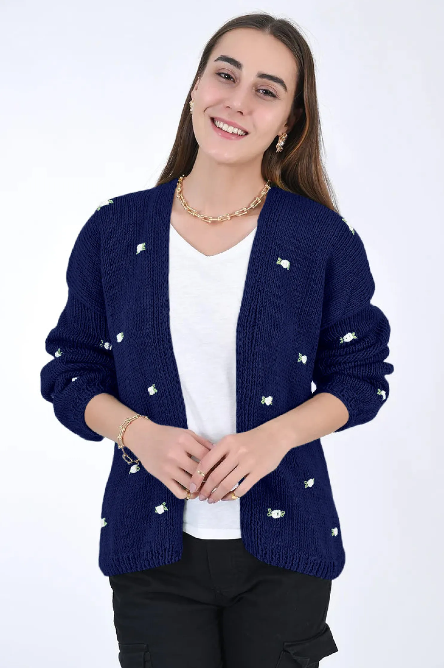 winter_bloom_white_rose_c_5.webp Fanm Mon WINTER BLOOM WHITE ROSE Cotton Cardigan