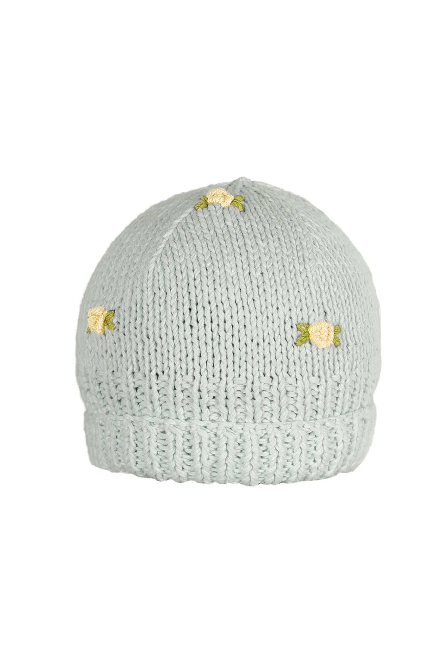winter_bloom_yellow_rose__4-2.webp Fanm Mon WINTER BLOOM YELLOW ROSE Cotton Beanie Hat