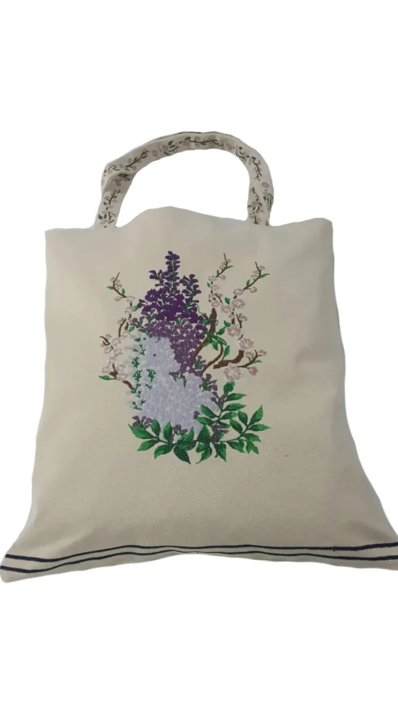 Fanm Mon WISTERIA Canvas Tote Bag